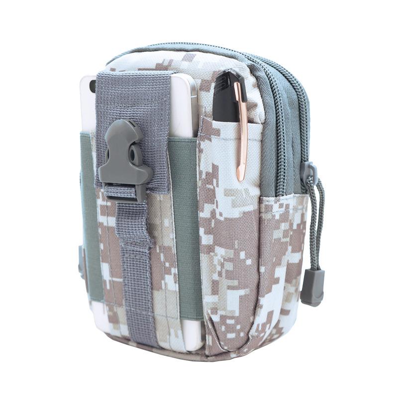 Tactical Waist Bag – Water-Resistant Nylon, MOLLE System & Belt Loop