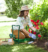 Garden Kneeling Pad & Seat – Steel Frame, EVA Padding & 150kg Capacity