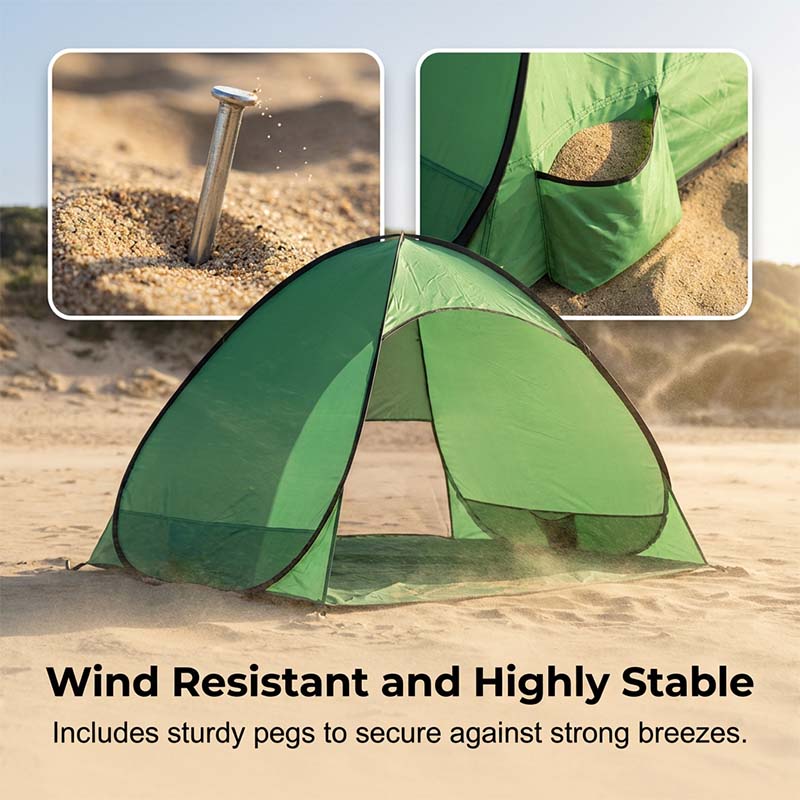 Pop-Up Beach Tent with UV Protection