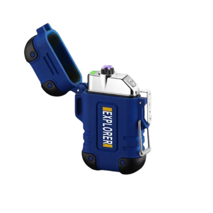 Electric Arc Lighter – Windproof, IP56 Waterproof, USB-C Rechargeable 220mAh