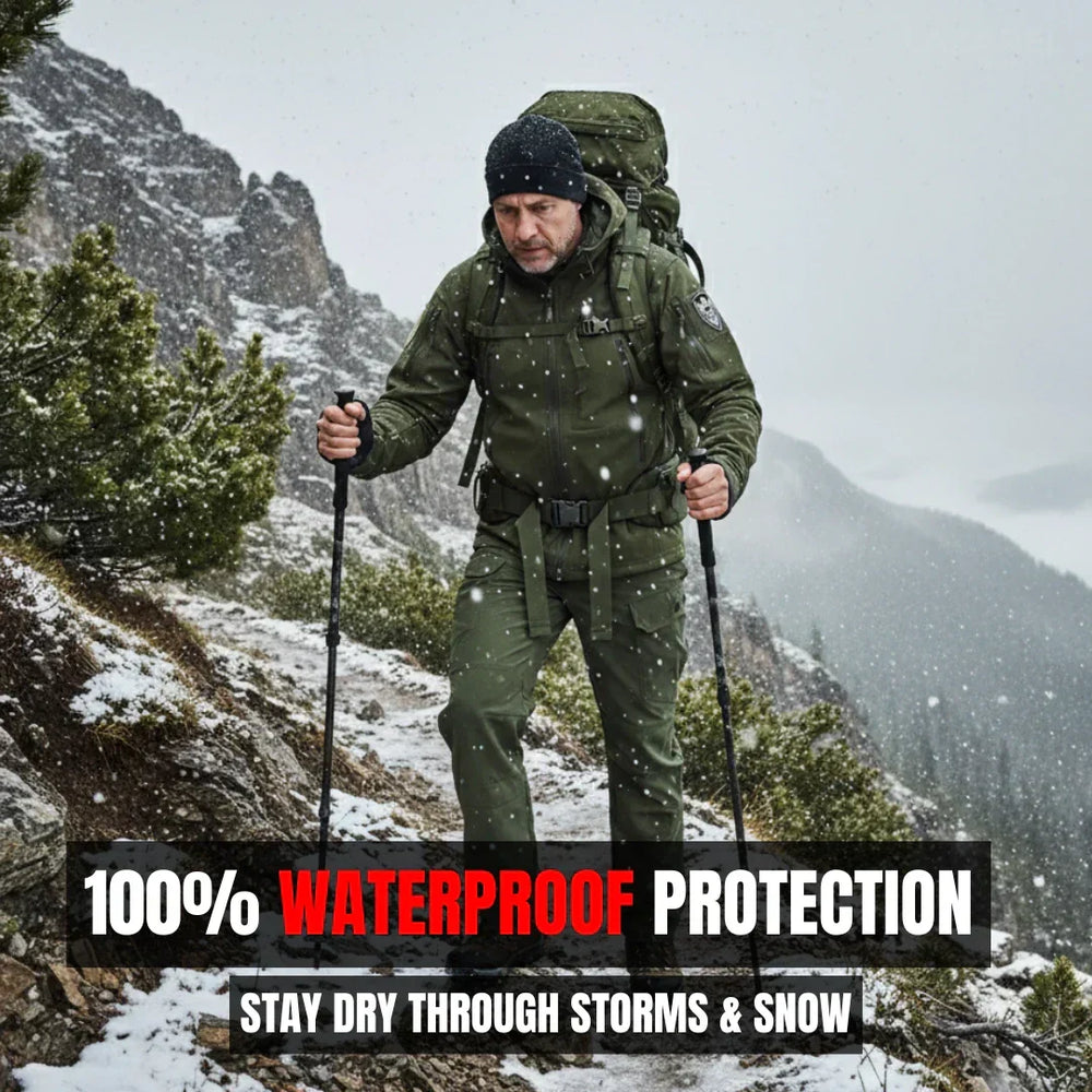 Alpha One Waterproof Softshell Jacket and Pants Combo - Ultimate Outdoor Protection