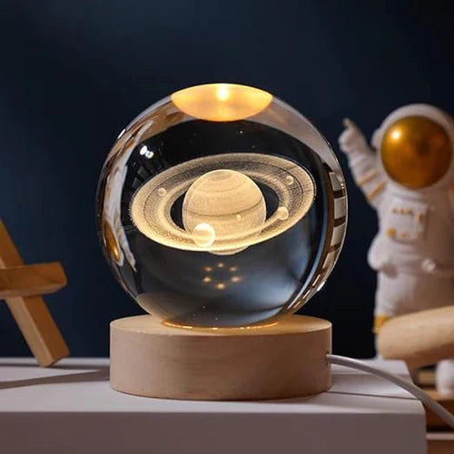 Enhanced Product Title: **3D Gravierte Kristallkugel-Lampe – Warmes LED-Nachtlicht für Schlafzimmer & Wohnzimmer, Stimmungslicht mit Fernbedienung** 

This title includes additional keywords that can help improve visibility and appeal to potential custome