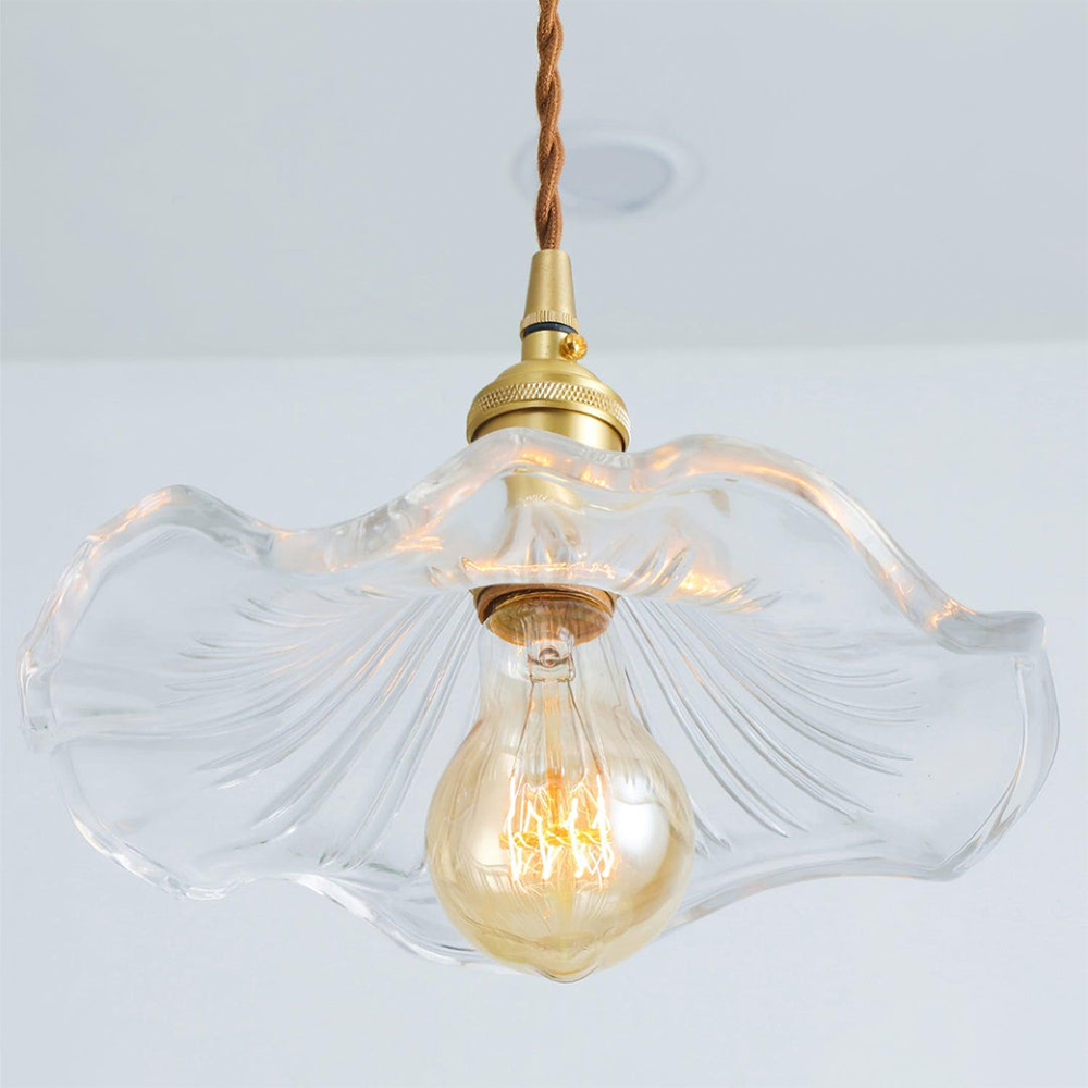 Trendy Hibiscus Flower Pendant Light - FlowerLite