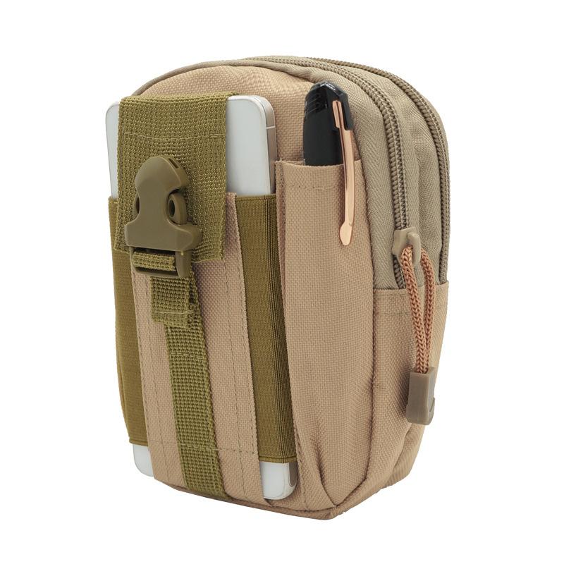 Tactical Waist Bag – Water-Resistant Nylon, MOLLE System & Belt Loop