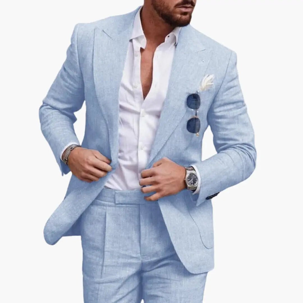 Men's Business Suit – Two-Piece Design & Formal Style
