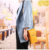 Women's Crossbody Phone Bag – Touchscreen Window, Adjustable Strap & Multi-Pocket