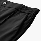 Men's Two-Piece Summer Set – Short Sleeve Shirt, Slim Fit Pants & Quick-Drying Fabric