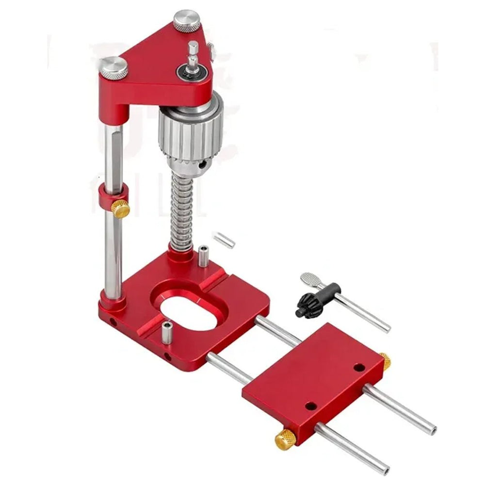Kalsten | Drill Press Guide for Handheld Drills - Portable & Adjustable Woodworking Jig