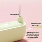 Needle Threader & Seam Ripper Tool – 10.4cm, Stainless Steel Tips & Ergonomic Grip