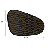 Car Sunshade Set – UV Protection, Static Cling & 4-Piece Universal Fit