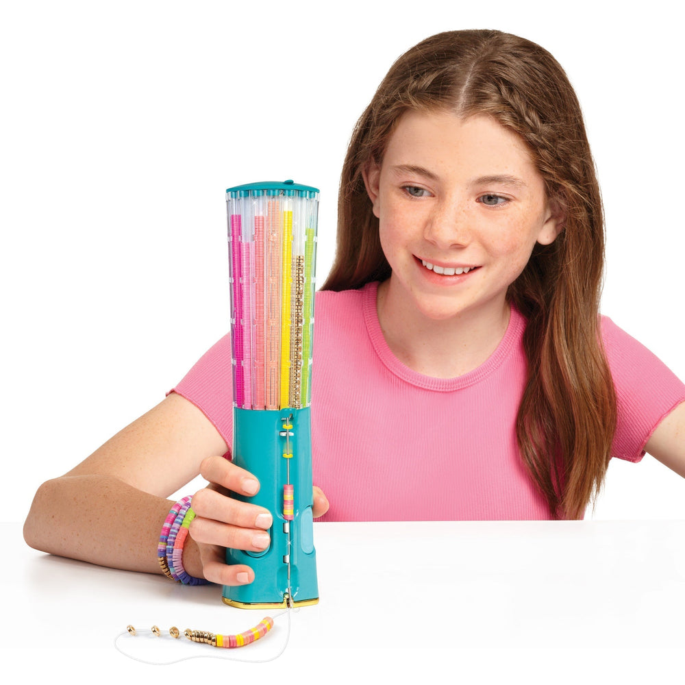 Bead Bracelet Making Kit – 2000+ Heishi Beads, 16 Colors & Bead Carousel