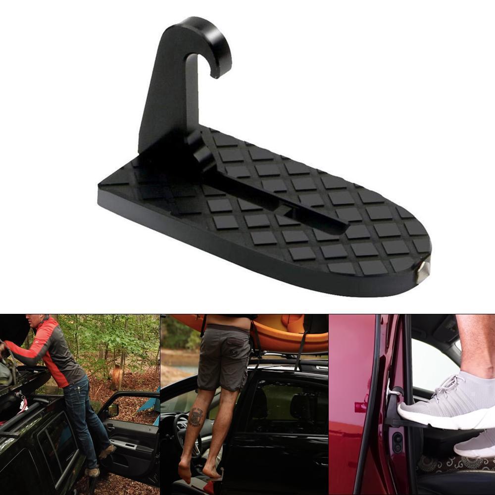 Enhanced Product Title: "Auto Trittbrett mit Nothammer – Praktische Einstiegshilfe für Dachträger & Fahrzeugzugang" 

This title includes relevant keywords while maintaining clarity and appeal for potential customers.