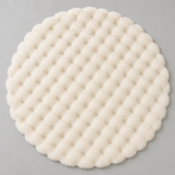 Bubble Rug – Round Fluffy Design, Plush High-Pile & Non-Slip Backing