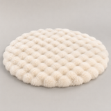 Bubble Rug – Round Fluffy Design, Plush High-Pile & Non-Slip Backing
