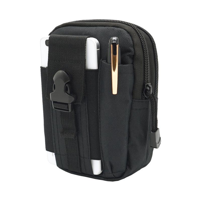 Tactical Waist Bag – Water-Resistant Nylon, MOLLE System & Belt Loop