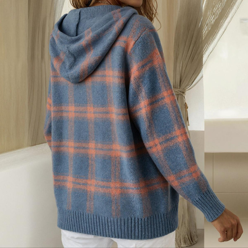 Enhanced Product Title: Karo Blau Men's Button-Up Hoodie Pullover - Stylish & Comfortable Casual Wear

This optimized title includes relevant keywords while maintaining clarity and appeal for potential buyers.