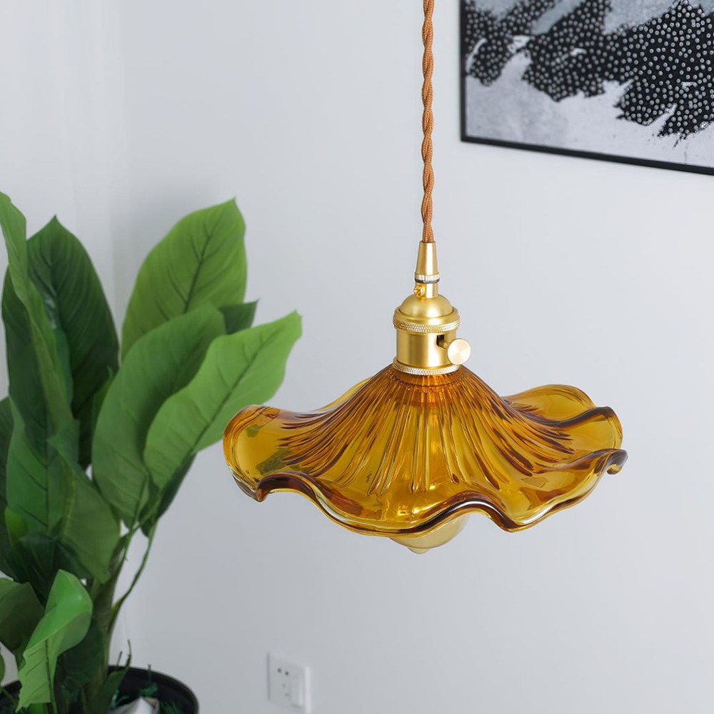 Trendy Hibiscus Flower Pendant Light - FlowerLite