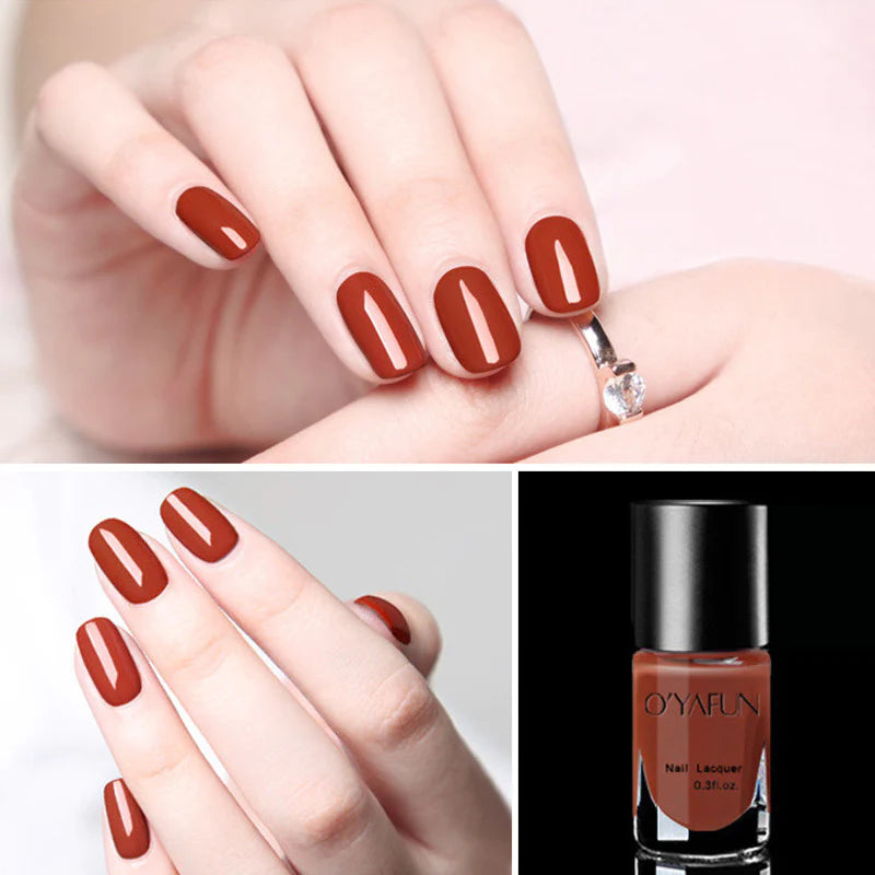Peel-Off Nail Polish – Water-Based Formula, 9 ml & 17 Shades