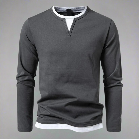 Diego Langärmeliges Trikot für Herren – Atmungsaktives Sportshirt mit Modernem Design