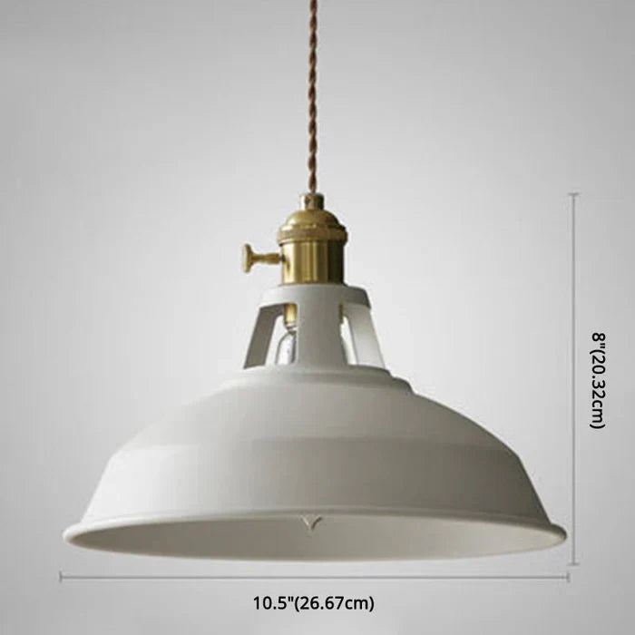 IronGlow Hanging Lamp - White