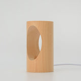Stylish LED Table Lamp with Wooden Base - Modern Home Lighting Solution