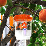Solar Wasp Trap – LED Attractant, Dual-Entry & Reusable 2-Pack