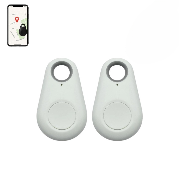 Bluetooth Key Finder - Never Lose Keys & Items Again - 2-Pack Smart Tracker