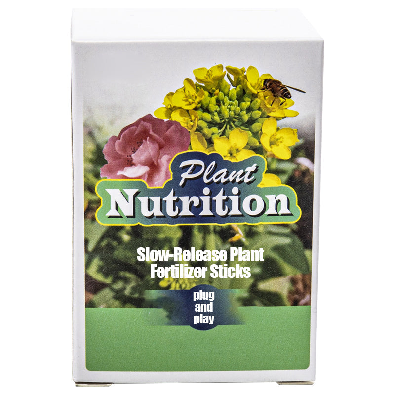 Houseplant Fertilizer Sticks – 18-Pack Slow-Release NPK, Water-Activated for Potted Plants