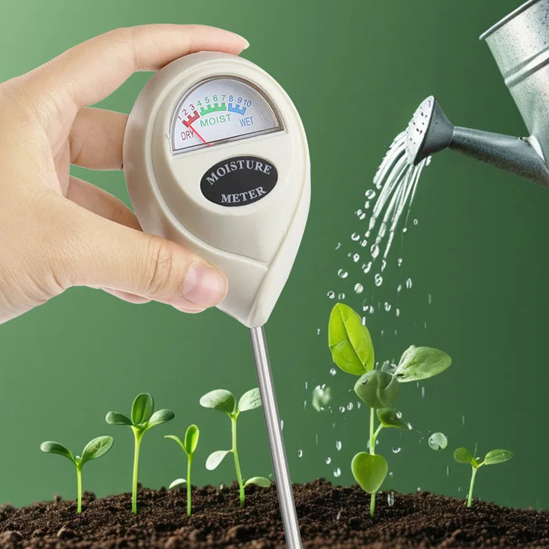 Soil Moisture Meter – Instant Analog Reading, No Batteries, Indoor & Outdoor