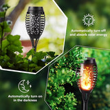 Solar Garden Torch Light – Flickering Flame Effect, IP65 & Dusk-to-Dawn