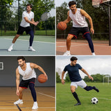 FlexiRelief | Full Leg Compression Sleeve – Knee Support – Graduated Pressure – Pain Relief – Recovery – Swelling Reduction Bowlift
