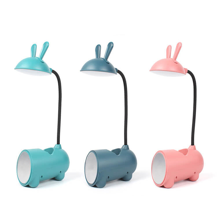 LED Rabbit Desk Lamp - Cute & Modern Bunny Design for Home Office & Study