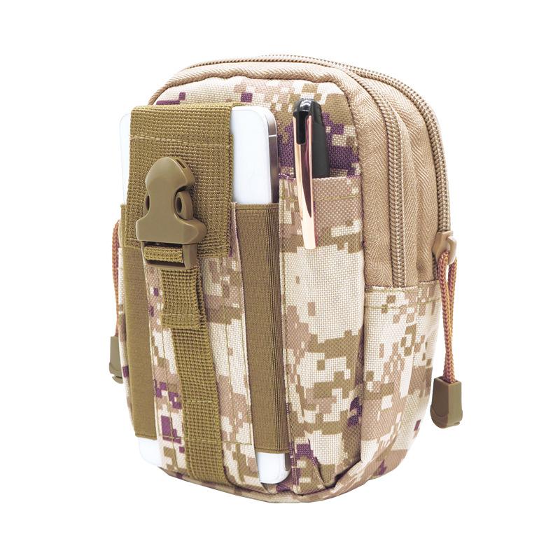 Tactical Waist Bag – Water-Resistant Nylon, MOLLE System & Belt Loop