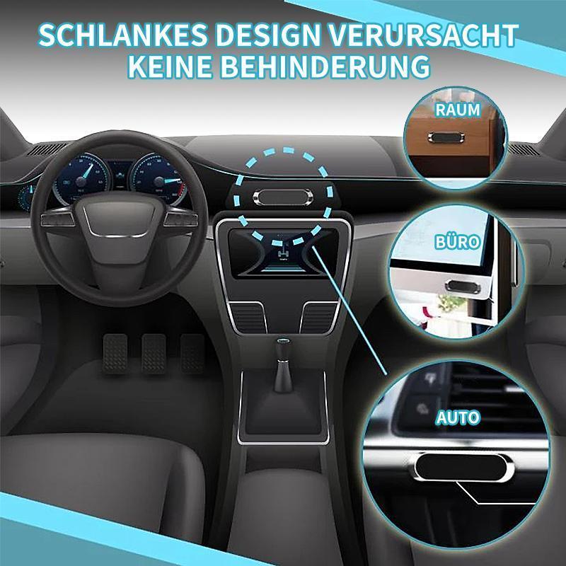Magnetic Phone Holder – 360° Rotation, 6 N50 Magnets, Nano-Adhesive Base