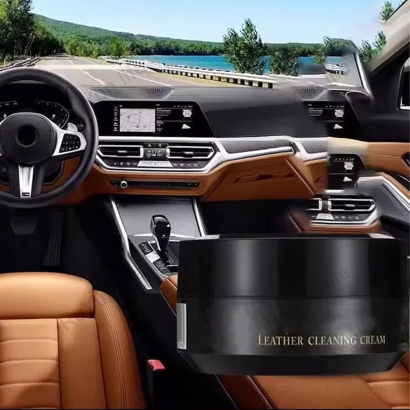Leather Care Cream – Color Restore, Crack Protection & Oil-Free Formula