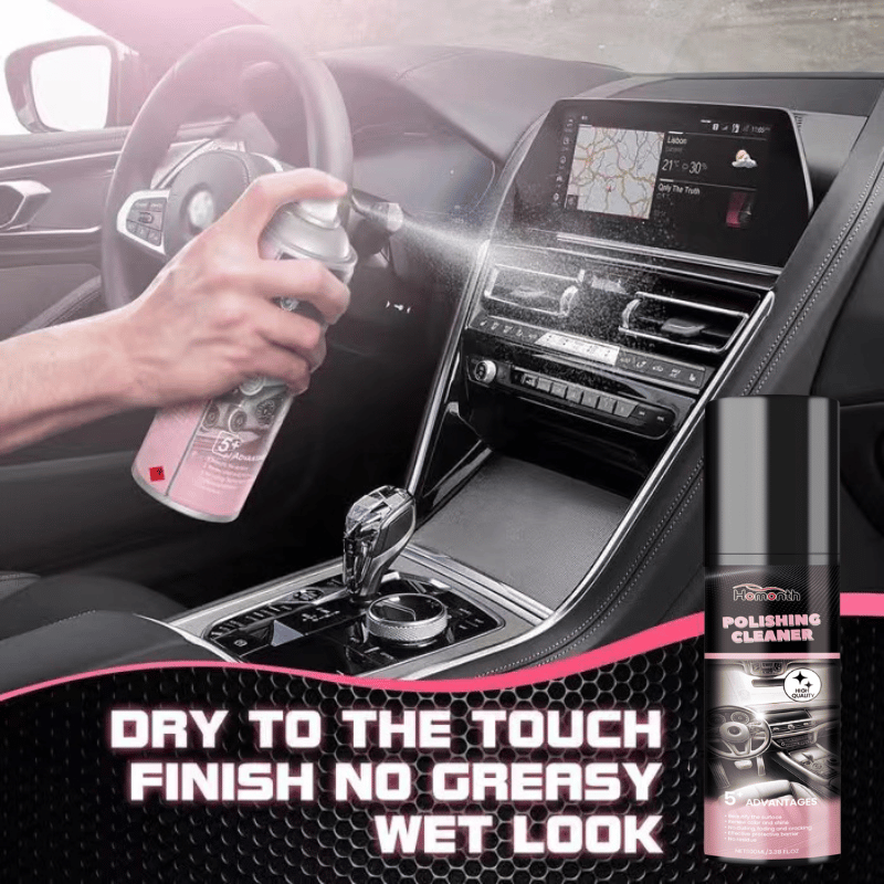 Enhanced Product Title: **Auto-Innenraum-Politurspray – Hochglänzendes Finish für Kunststoff & Leder – Schnelltrocknend & Pflegeleicht** 

This title includes keywords that can improve search visibility and attract potential buyers while clearly conveying