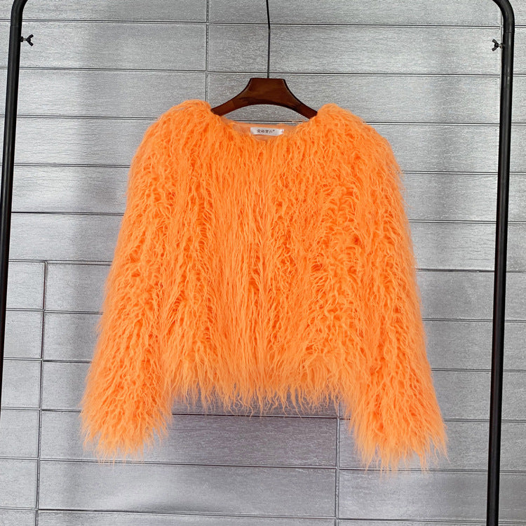 Soraya – Elegant Faux Fur Coat
