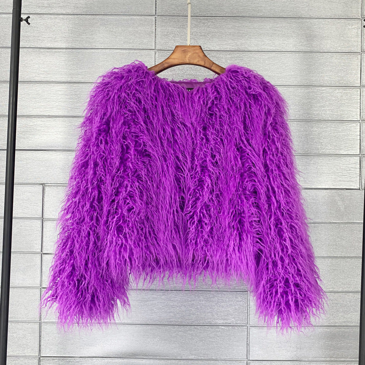 Soraya – Elegant Faux Fur Coat