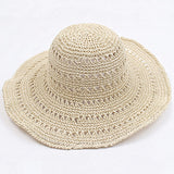 Optimized Product Title: "Damen Faltbarer Strohhut mit Breiter Krempe – Stylischer Sonnenschutz für den Sommer" 

This title includes relevant keywords for better visibility while also highlighting the product's features and benefits.