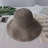 Optimized Product Title: "Damen Faltbarer Strohhut mit Breiter Krempe – Stylischer Sonnenschutz für den Sommer" 

This title includes relevant keywords for better visibility while also highlighting the product's features and benefits.