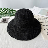 Optimized Product Title: "Damen Faltbarer Strohhut mit Breiter Krempe – Stylischer Sonnenschutz für den Sommer" 

This title includes relevant keywords for better visibility while also highlighting the product's features and benefits.