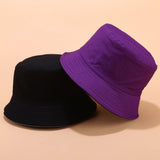 Reversible Bucket Hat – Polyester Cotton, Foldable & Unisex