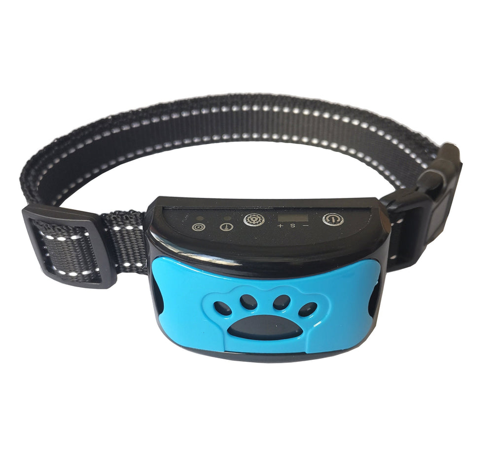 CalmVibes anti-bark dog training collar - Blue