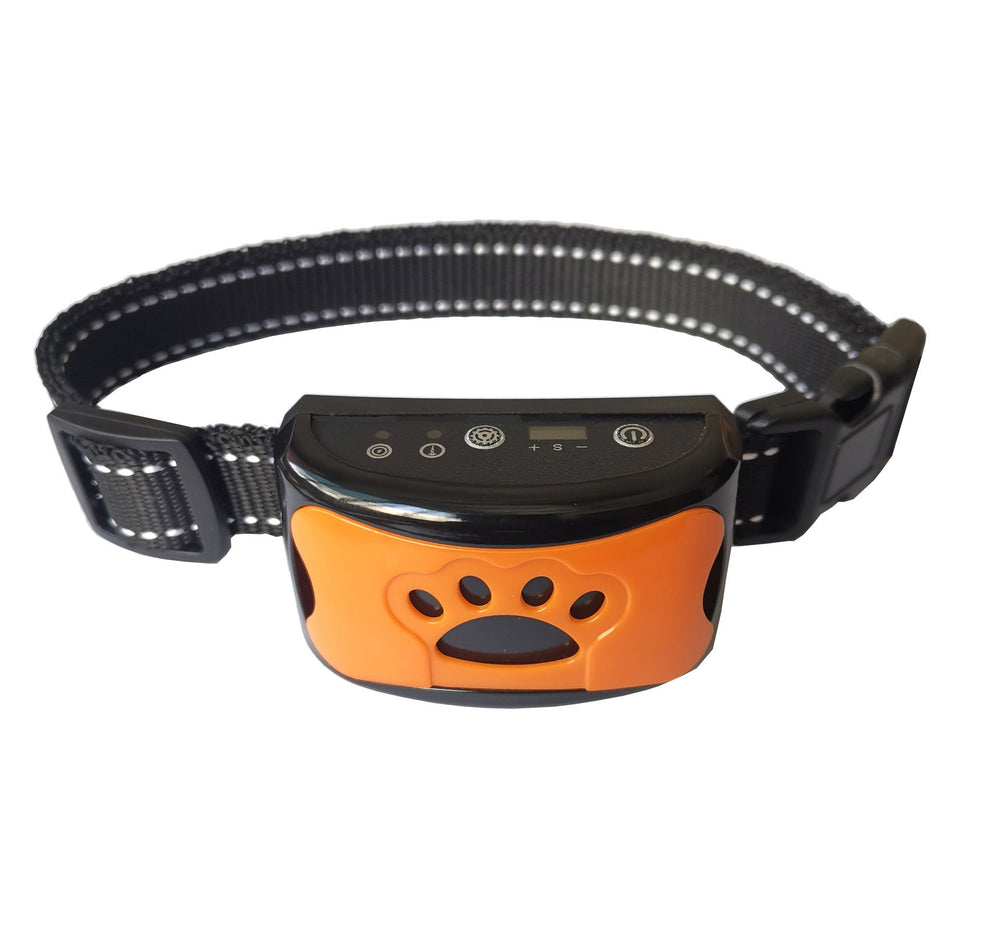 CalmVibes anti-bark dog training collar - Orange