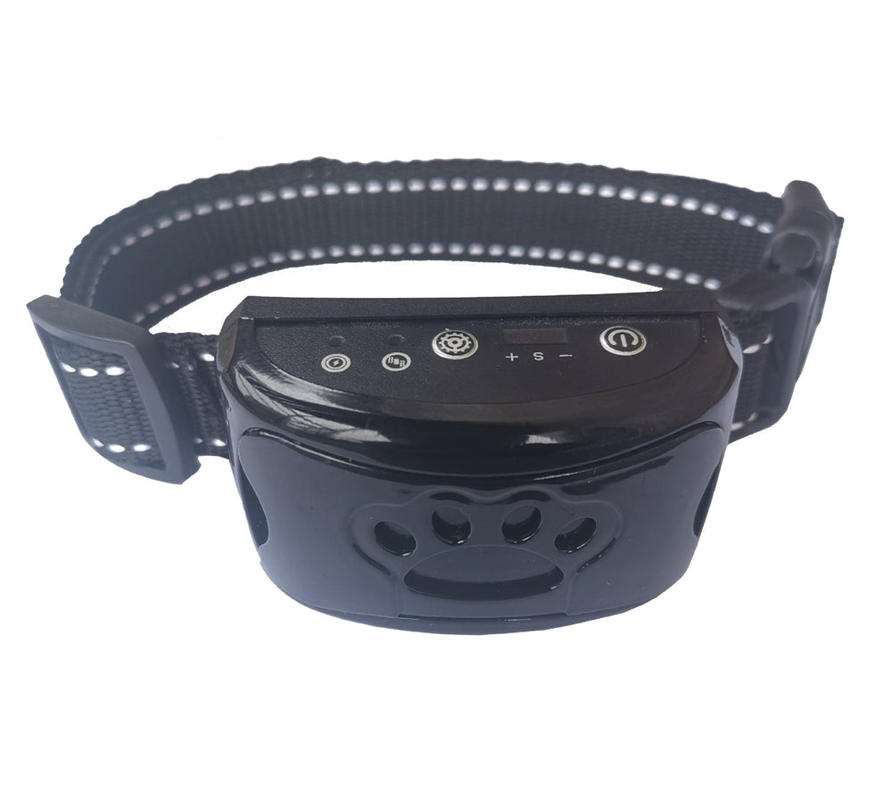 CalmVibes anti-bark dog training collar - Black