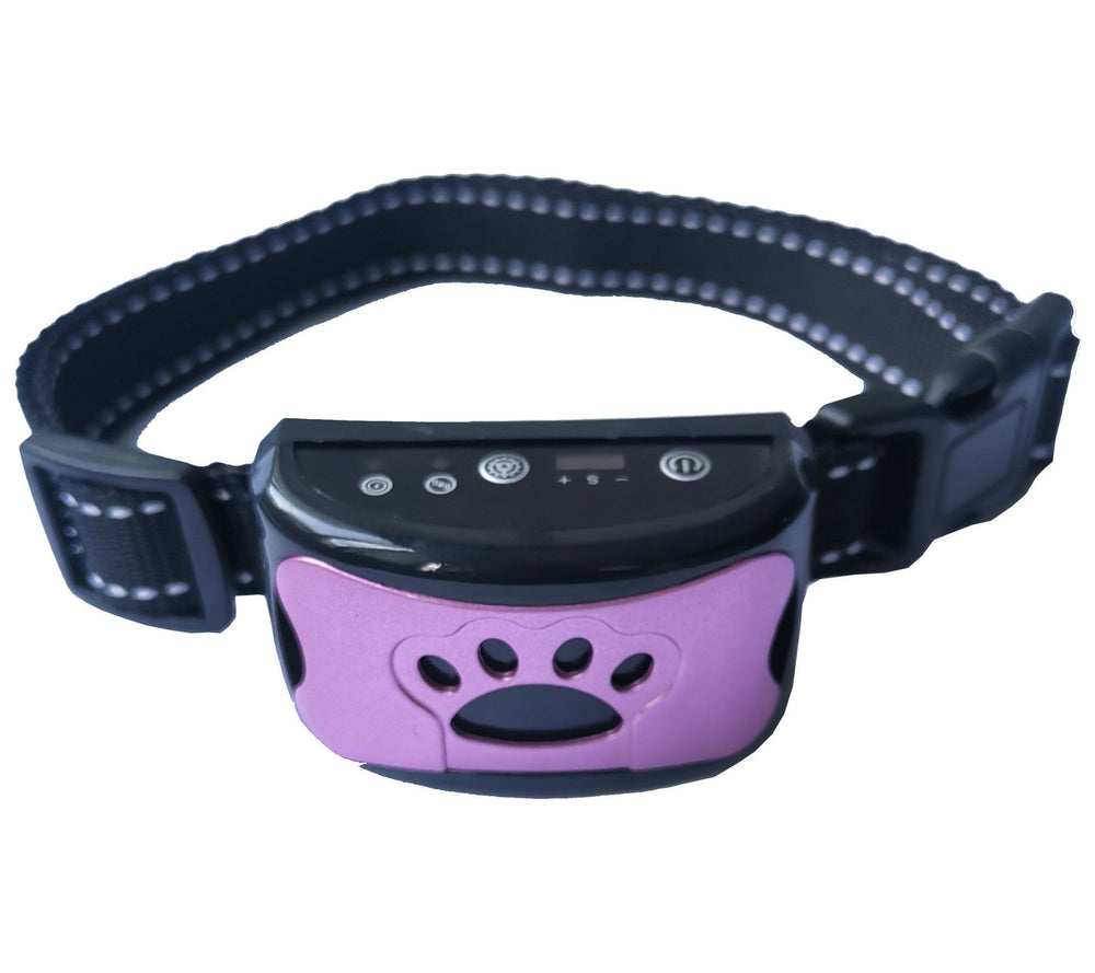 CalmVibes anti-bark dog training collar - Purple