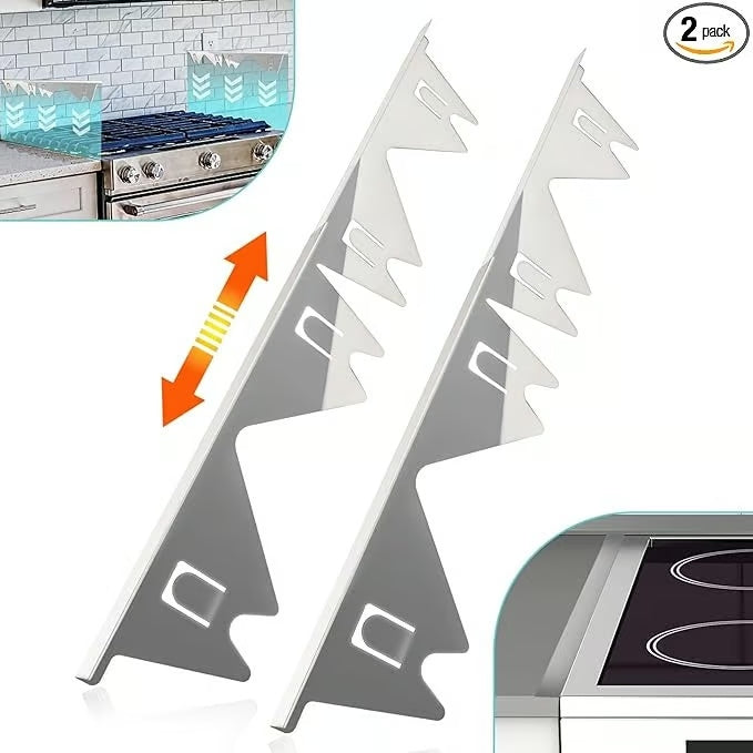 Optimized Product Title: **Verstellbare Herdspaltabdeckung – Schützt vor Krümeln und verhindert das Verlieren von Utensilien | Küchenhelfer für saubere Arbeitsflächen**