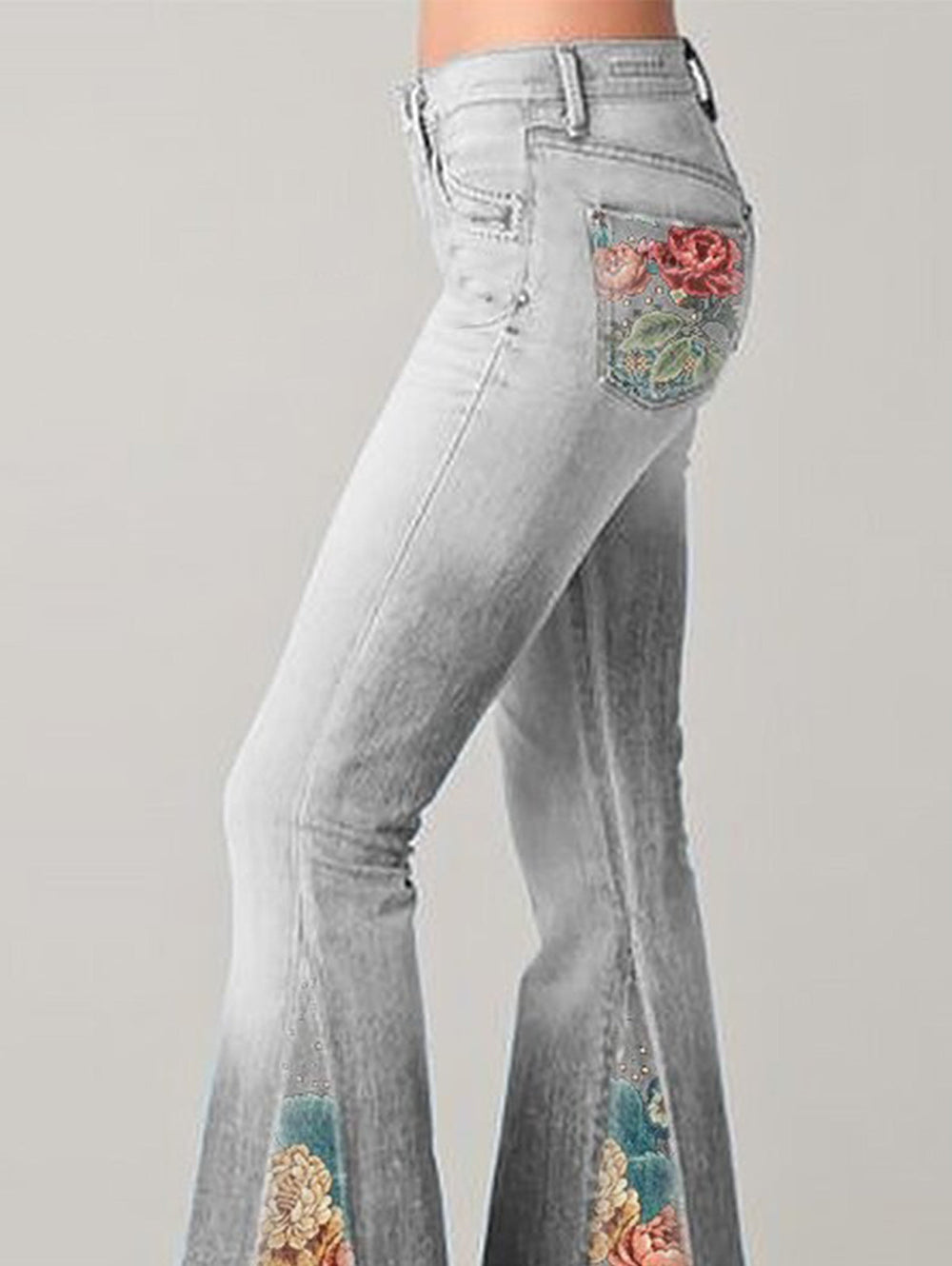Luna – Trendy Flared Jeans