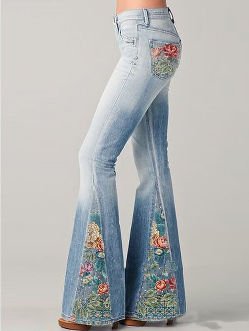 Luna – Trendy Flared Jeans