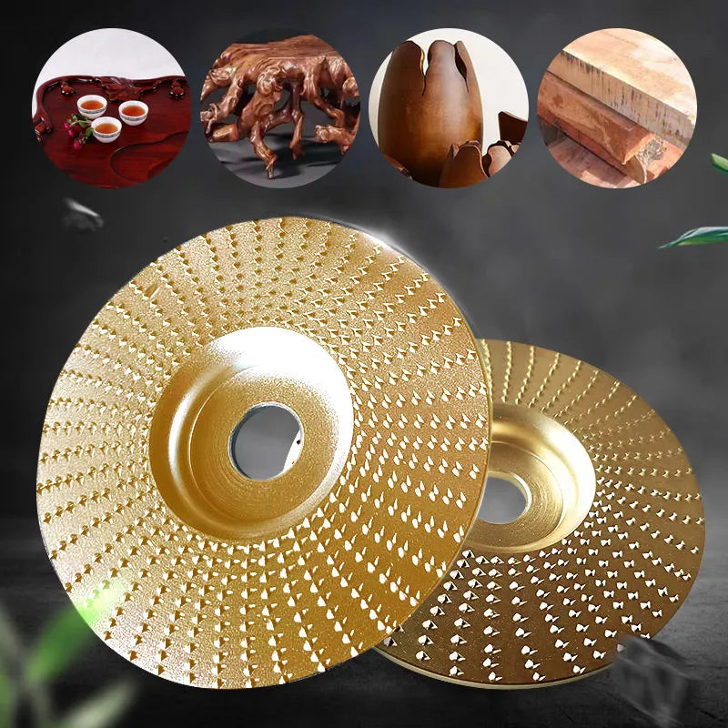 Carbon Steel Grinding Wheel – 100mm, Wood Carving & Angle Grinder Fit